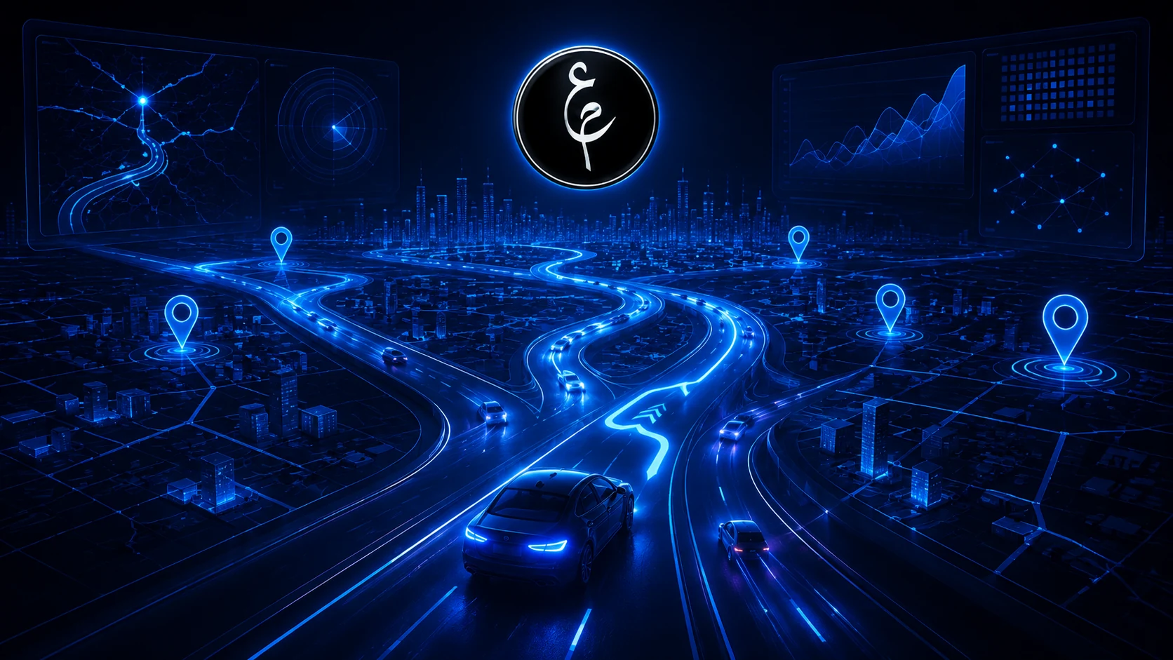 Ain Meem AI Drive navigation and traffic